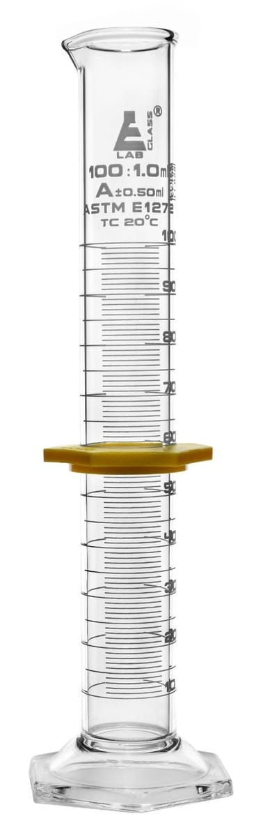 Eisco ASTM Glass Graduated Cylinders, Class A