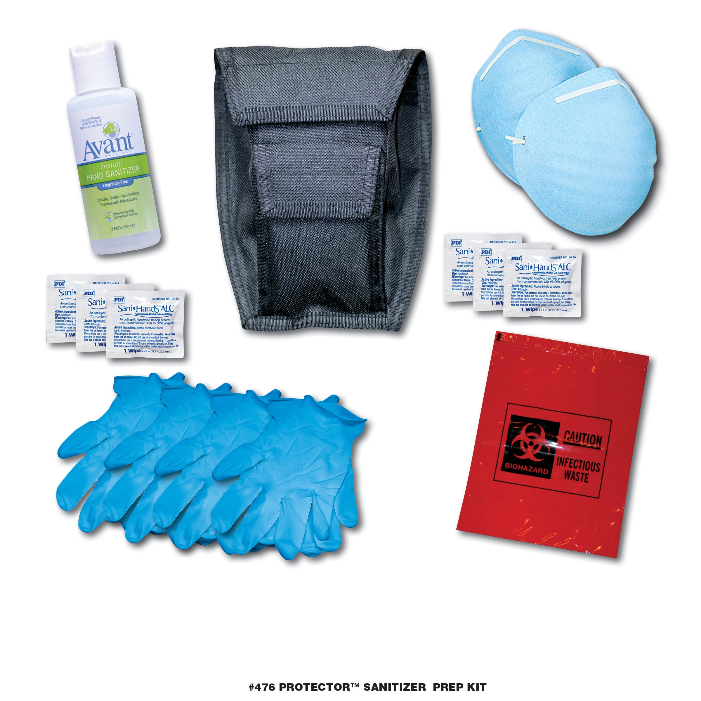 Protector Sanitizer Prep Kit, Emergency Medical International