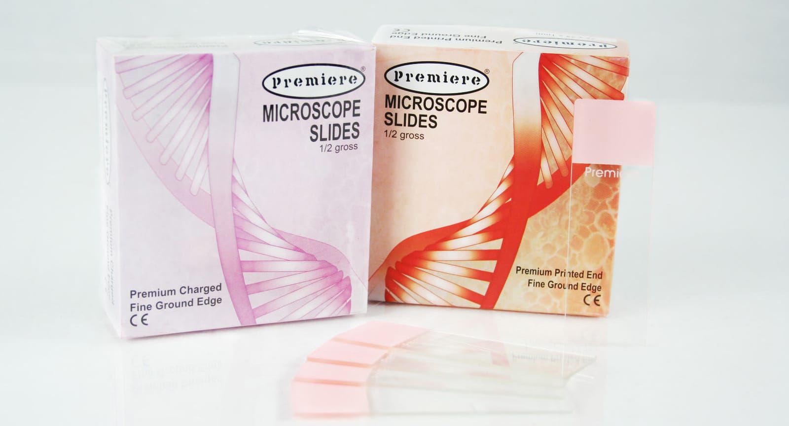 Premiere® Positively Charged Slides