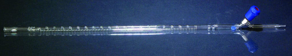 Glass Burets with Plastic Stopcock