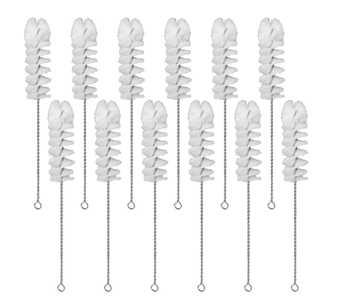 Eisco Nylon Test Tube Brushes with Fan-Shaped Ends