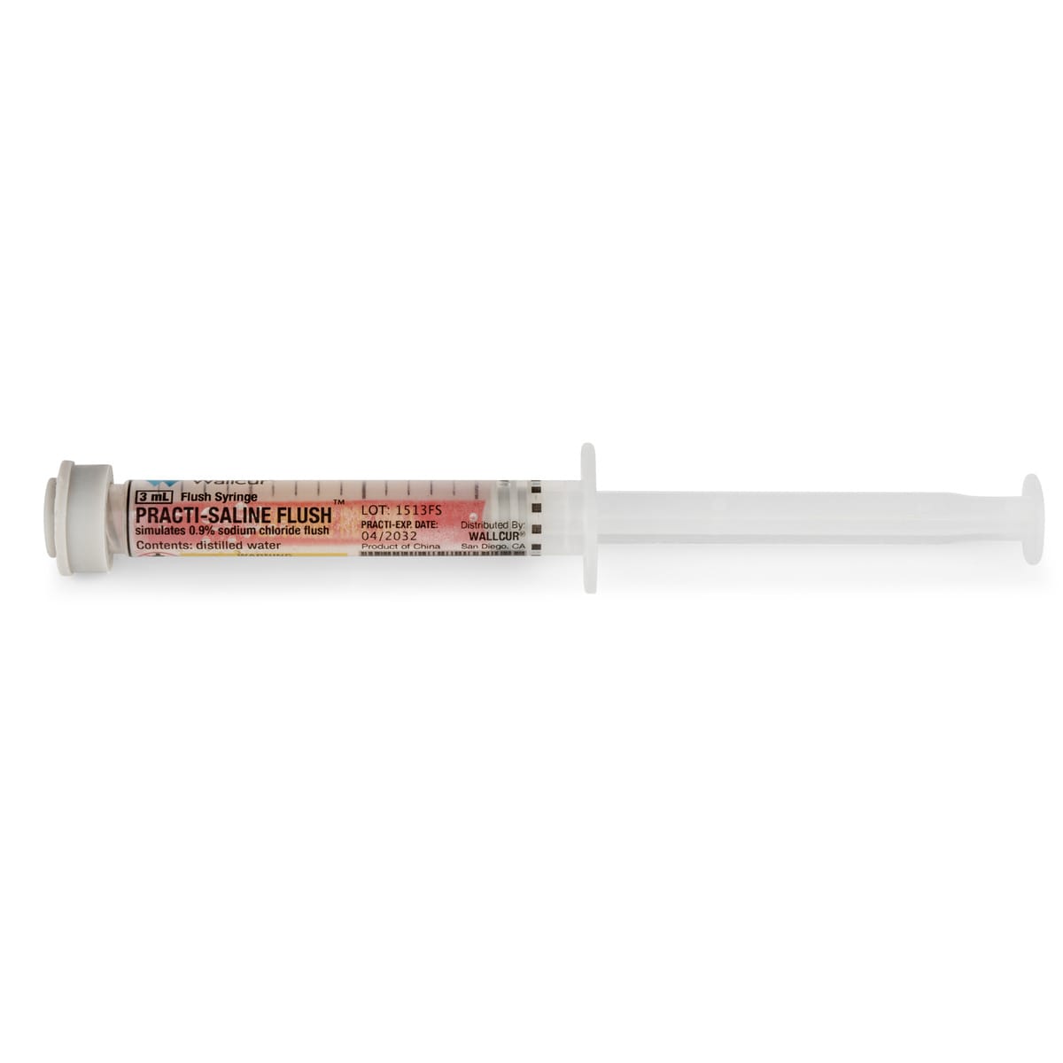 Wallcur® PRACTI-Saline Flush