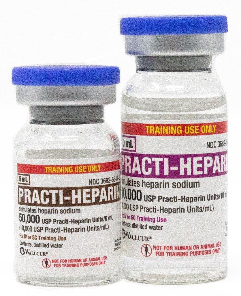 Wallcur® PRACTI-Labeled Vials