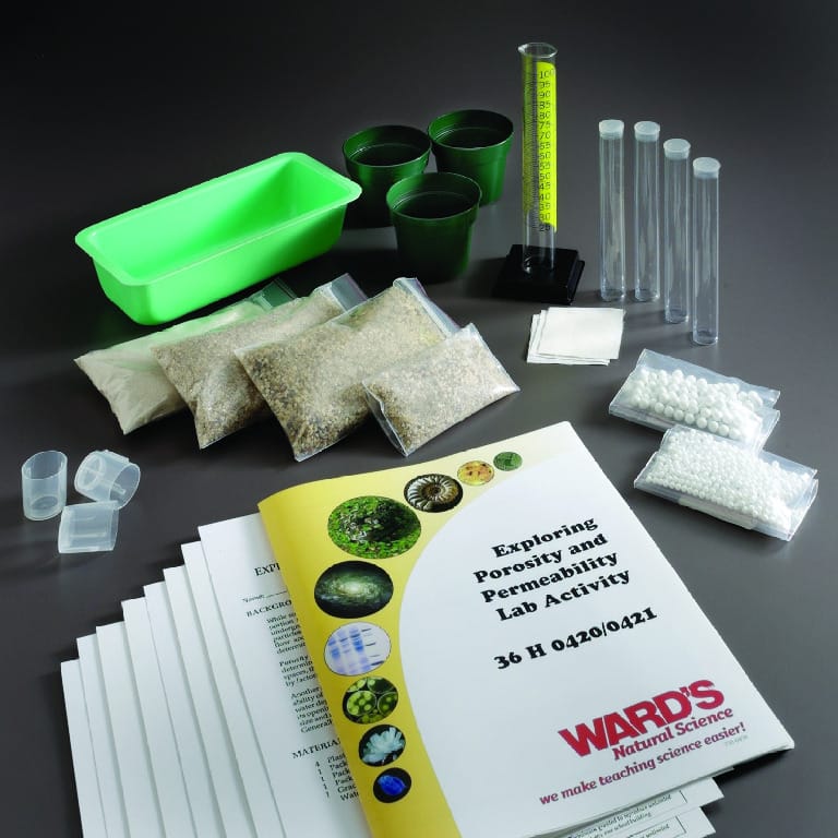 Ward's® Exploring Porosity and Permeability Lab Activity