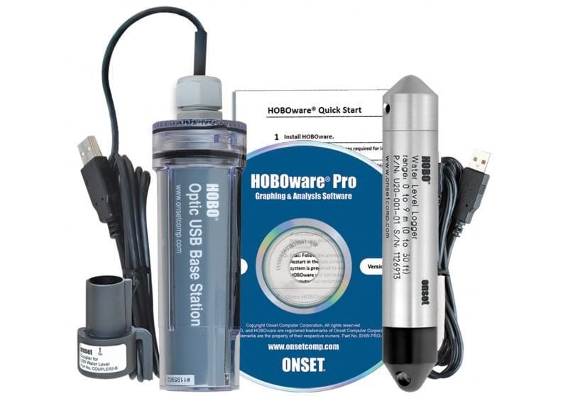 HOBO Water Level Data Logger Deluxe Kit, 30'