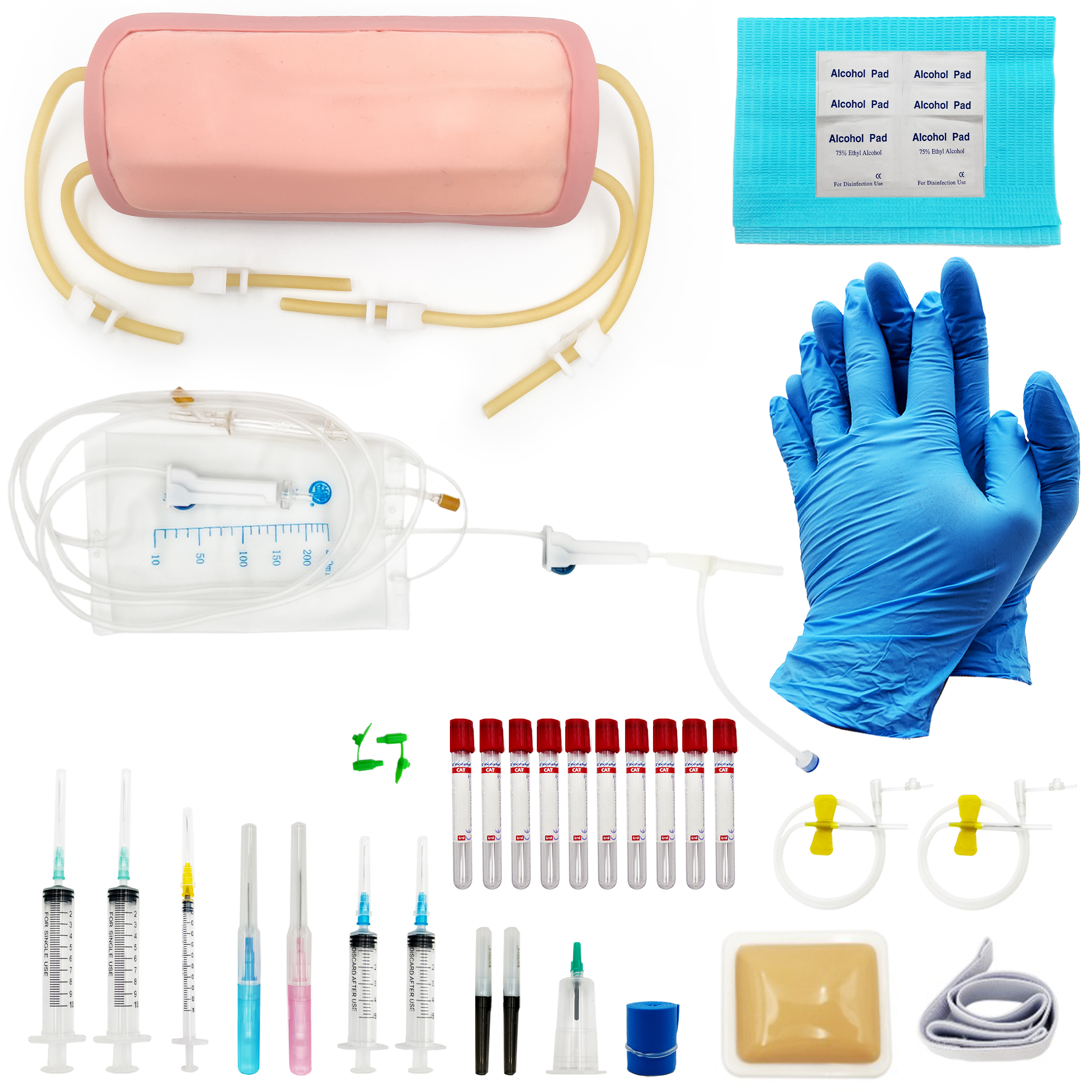 The Apprentice Doctor® Wearable Venipuncture Trainer with Kit