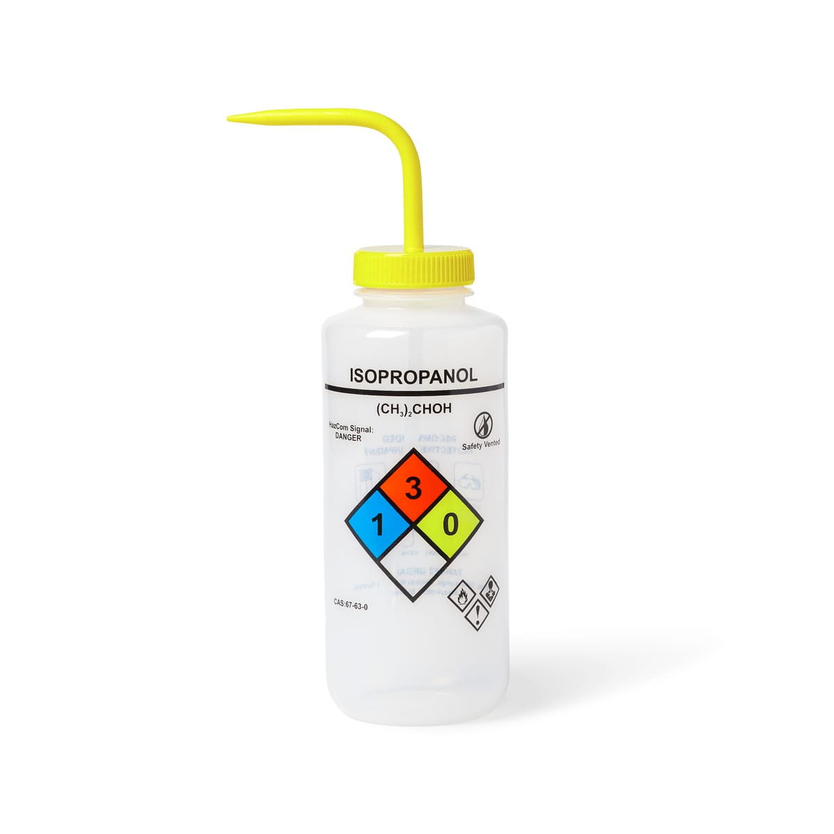 UniSafe™ Vented Wash Bottles, LDPE