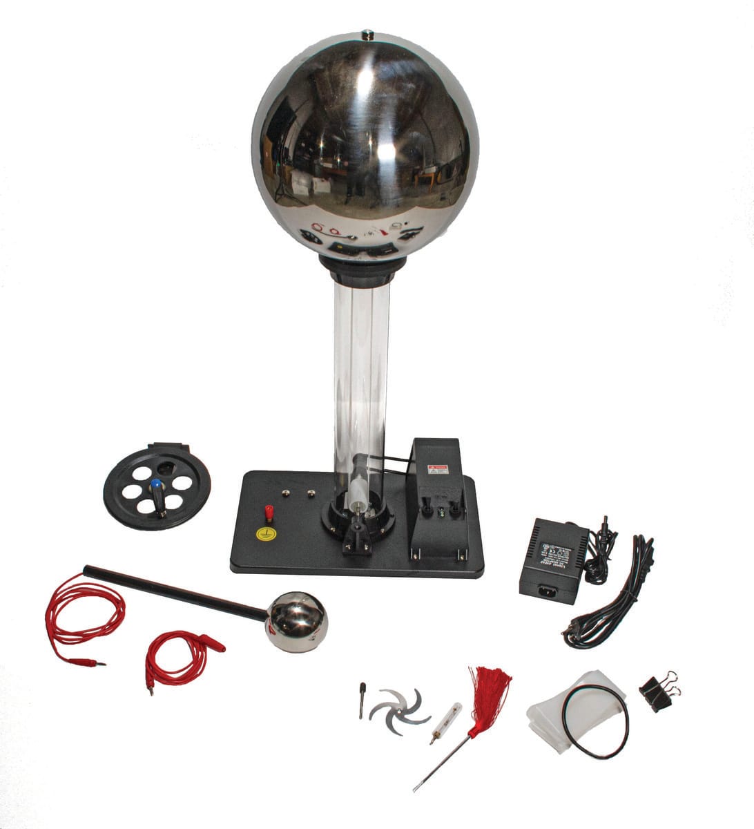 United Scientific™ Van De Graaff Generator, Dual Drive