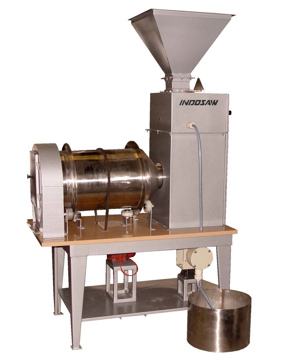 Indosaw Seed Treater Machine for Uniform Coating and Treatment of Agricultural Seeds