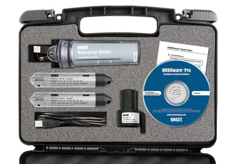 HOBO® Water Level Data Logger Deluxe Kit, 13', Onset