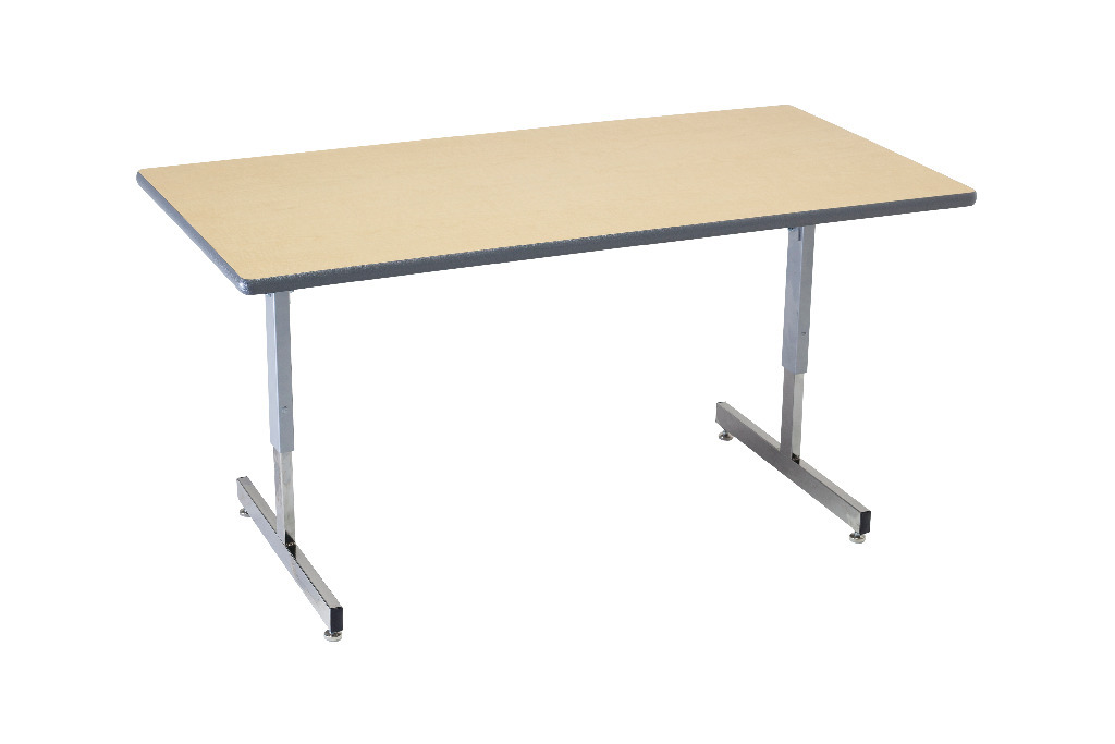 Computer/Technology Tables, Pedestal Legs, AmTab
