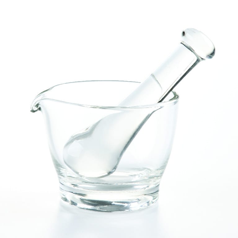 Flint Glass Mortar and Pestle Sets