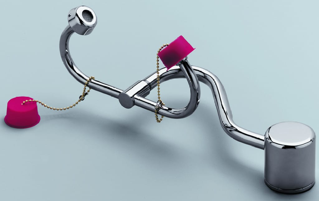 Eyesaver® Deck-Mount Swing-Out Eyewash, Speakman®
