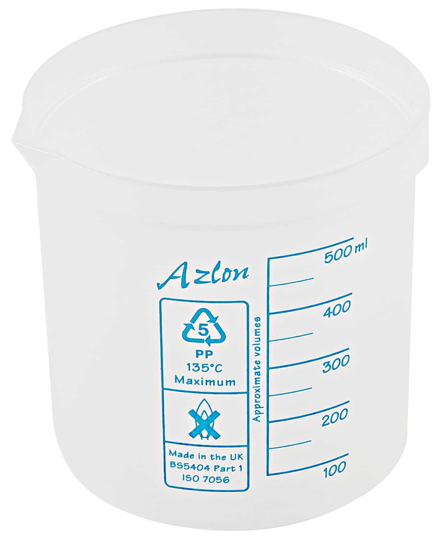 Beakers, Square Ratio, Polypropylene, Dynalon
