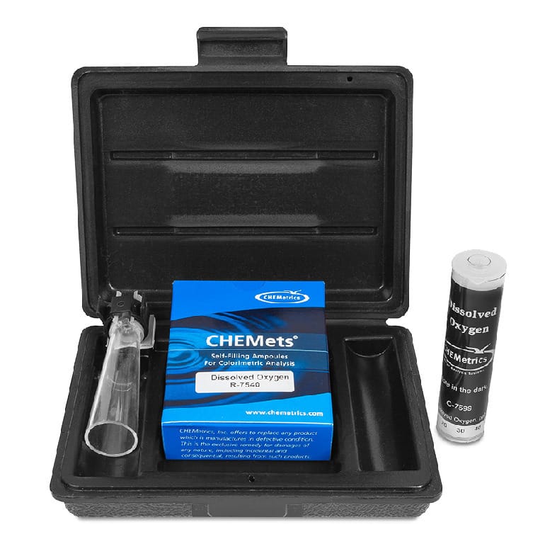Dissolved Oxygen, CHEMets Visual Kit, CHEMetrics
