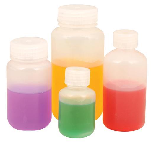 Wide Mouth Reagent Bottles, Polypropylene