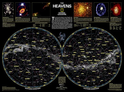 National Geographic® Celestial Maps and Posters