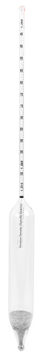 Ultra Precision Specific Gravity Hydrometers