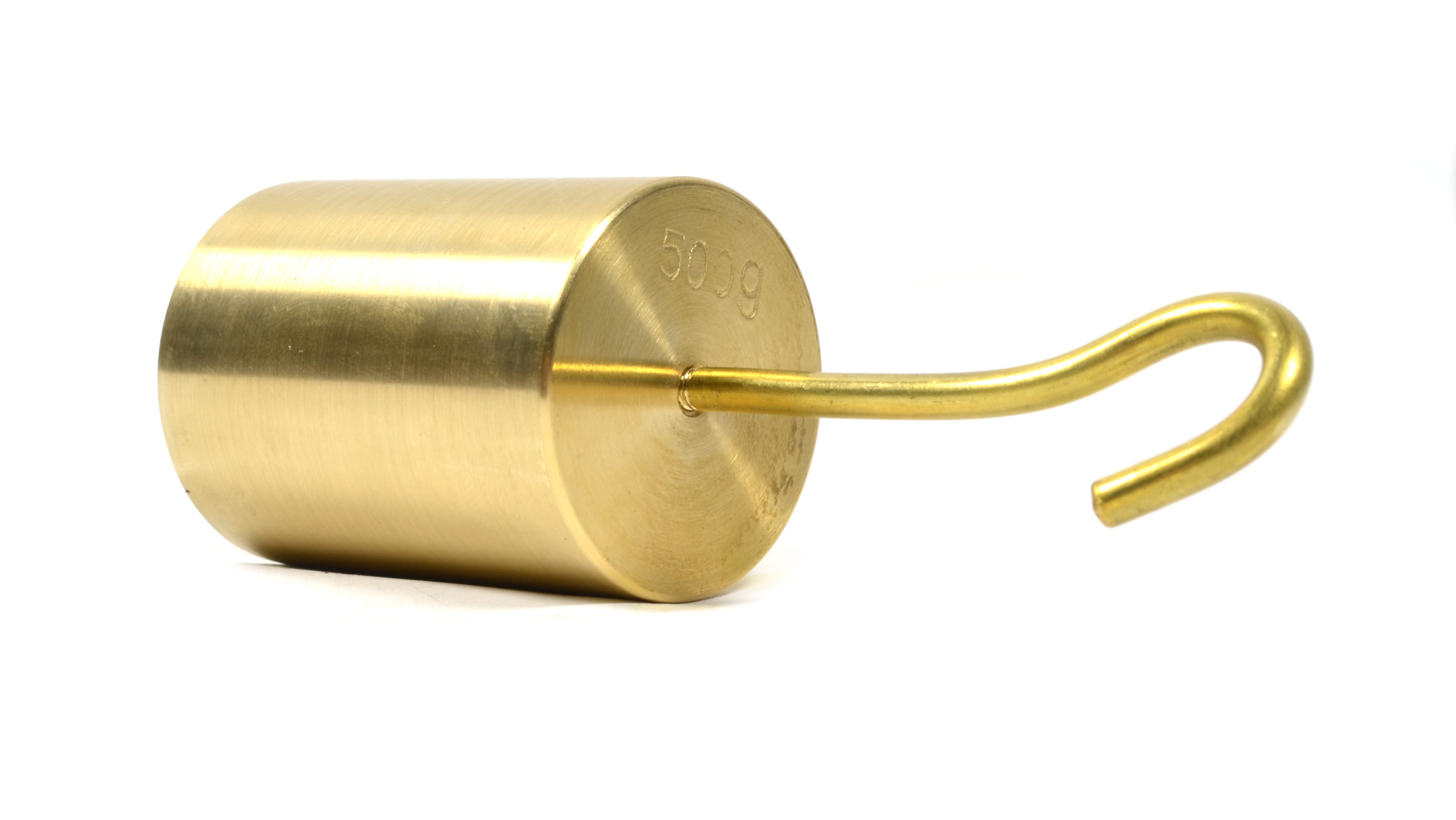 Eisco® Individual Hooked Brass Weights, 10 to 1000 g