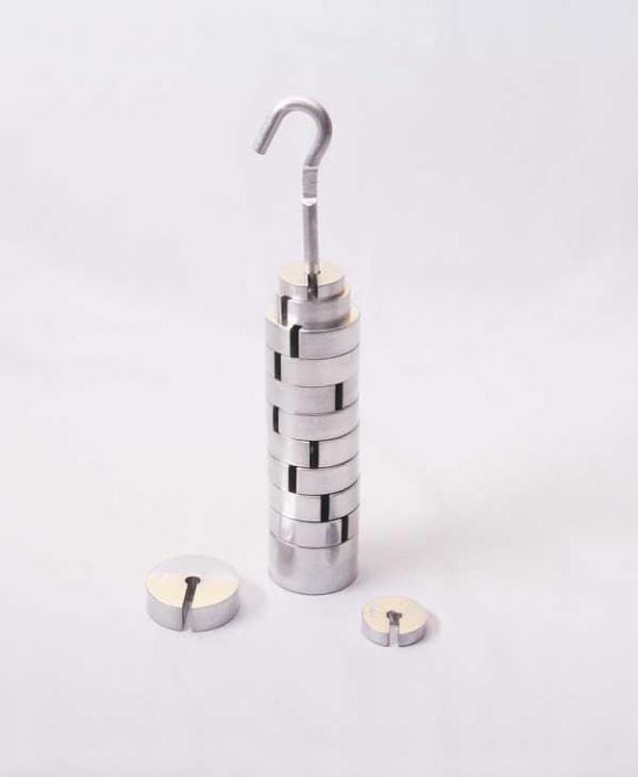 Slotted Weight Set of 12, Aluminum