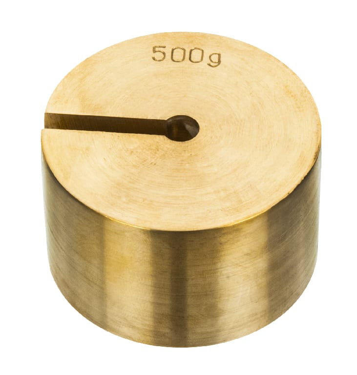 Eisco® Spare/Replacement Brass Weights for Slotted Masses Sets