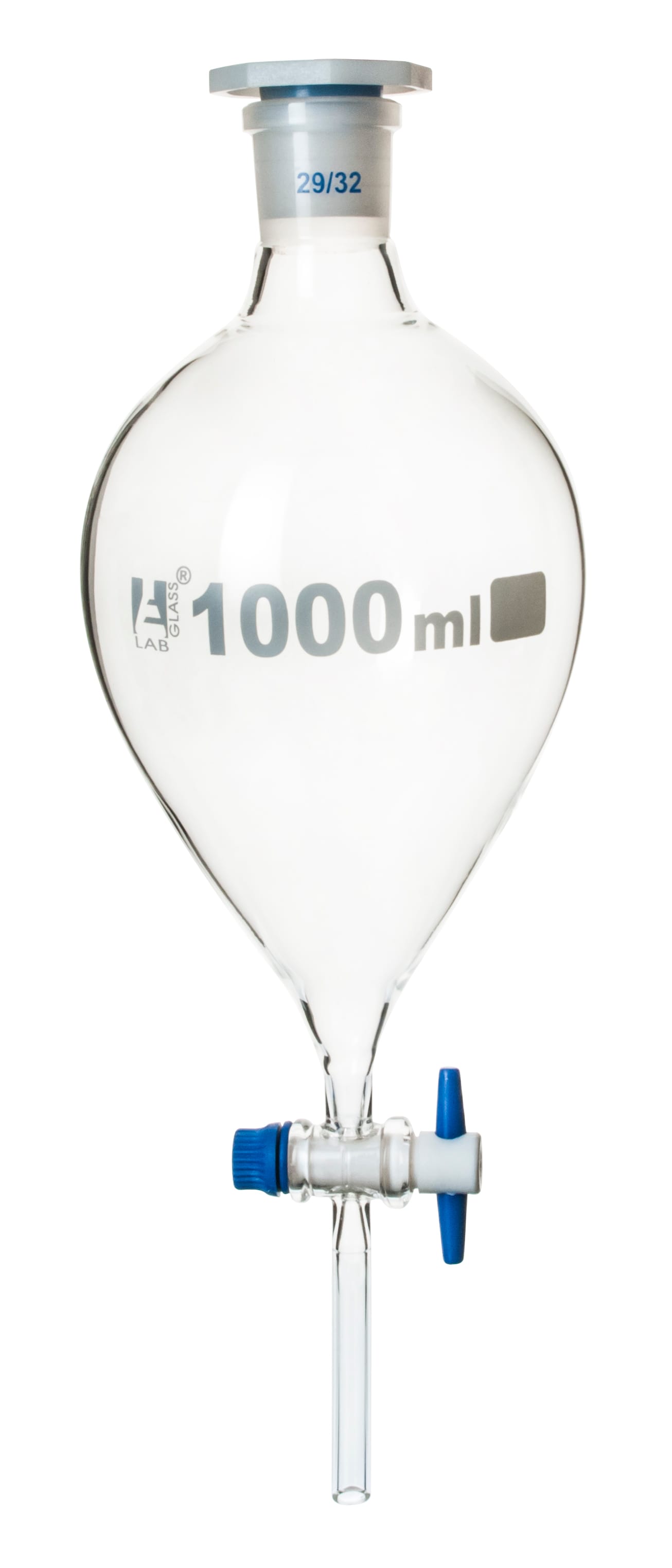 Eisco Glass Squibb Separatory Funnels - Ungraduated