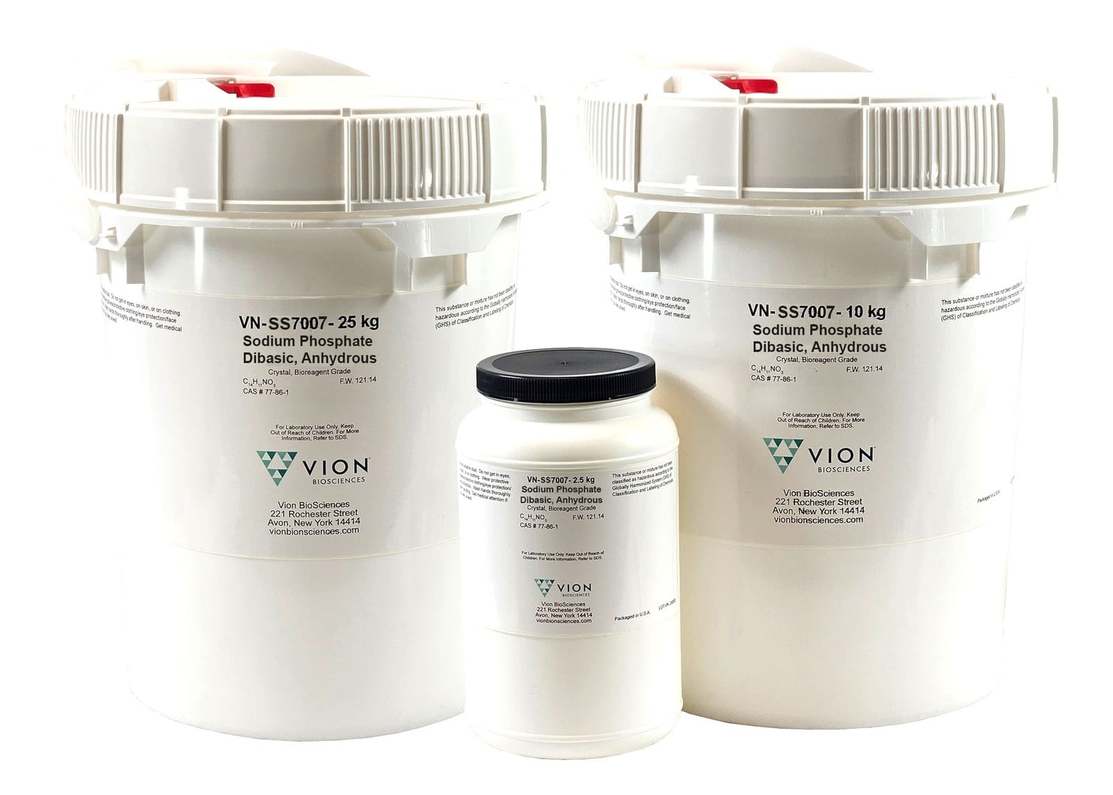 VION™ Sodium Phosphate Dibasic Anhydrous, Bioreagent Grade