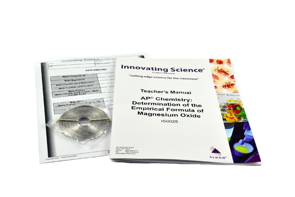 Innovating Science® Determination of the Empirical Formula of Magnesium Oxide