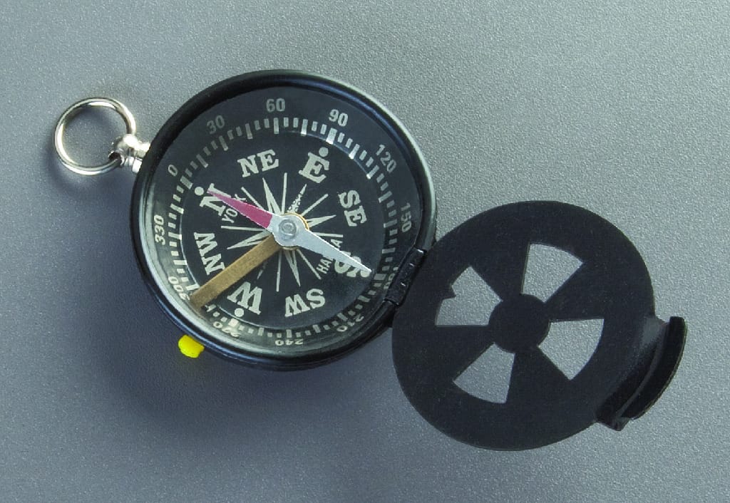 Magnetic Compass with Lock