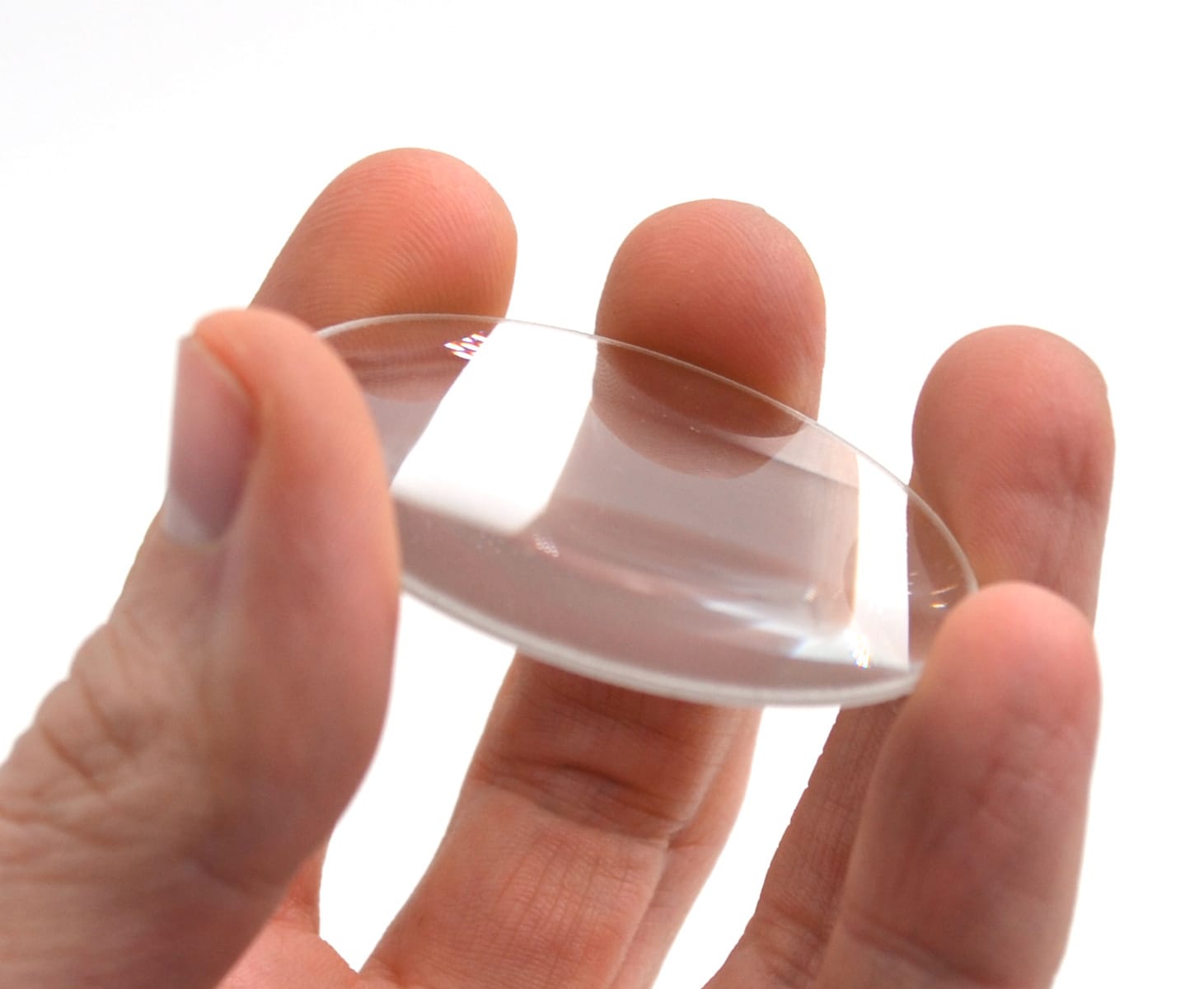 Eisco Premium Glass Double Convex Lenses
