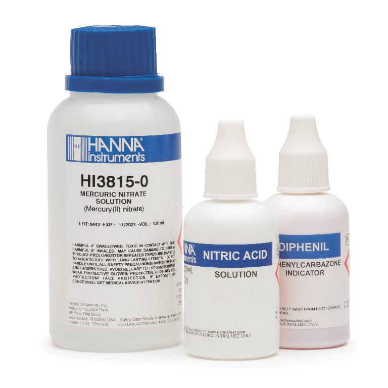 Hanna Instruments Chloride Chemical Test Kit