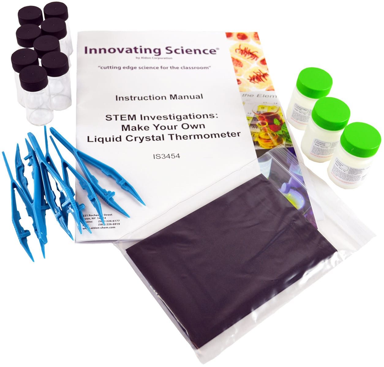 Innovating Science® STEM Investigations: Make Your Own Liquid Crystal Thermometer