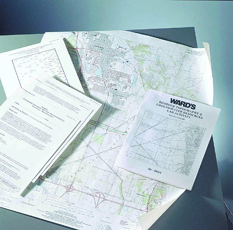 Ward's® Bedrock Topography and Groundwater Resources Lab Activity