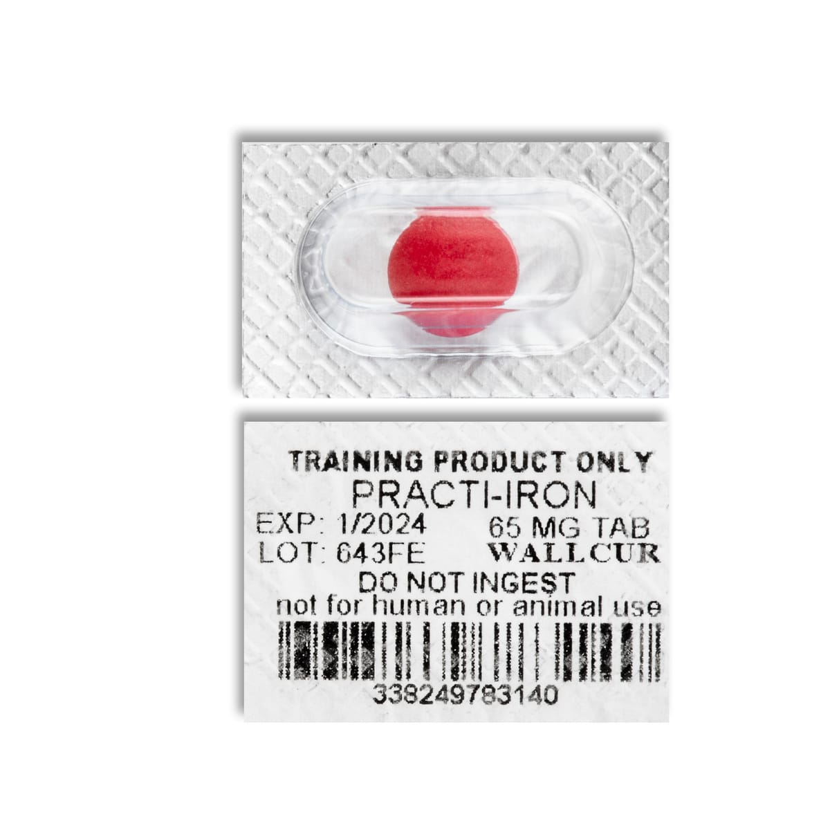 Wallcur® PRACTI-Oral Medication for Training Purposes