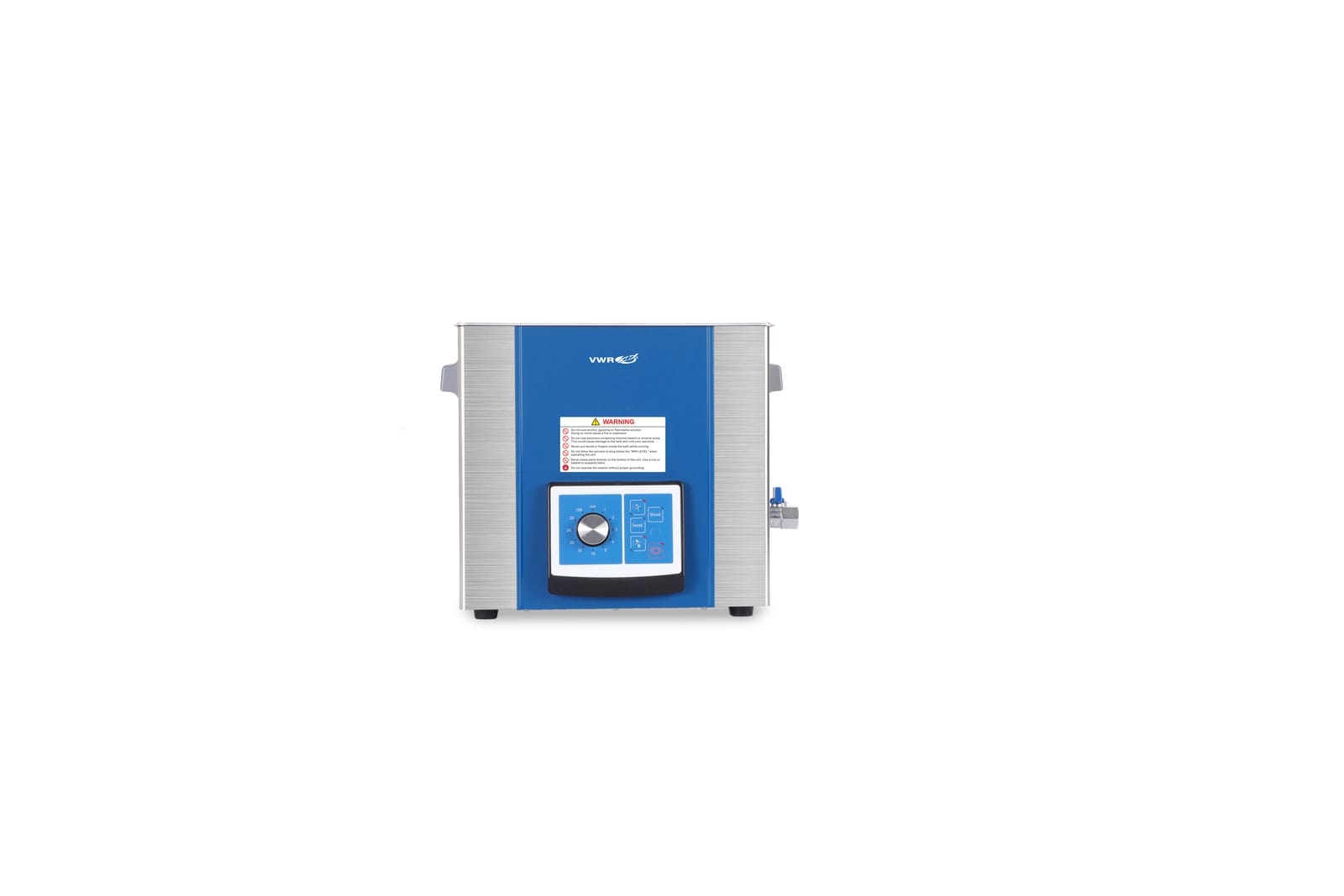 حمام تمیزکننده اولتراسونیک VWR 10L، نمایشگر LED، دگاز، حالت جارو 1 * 1 اقلام