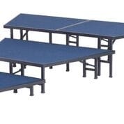 Portable Stages and Risers, Pie Shaped Riser, AmTab