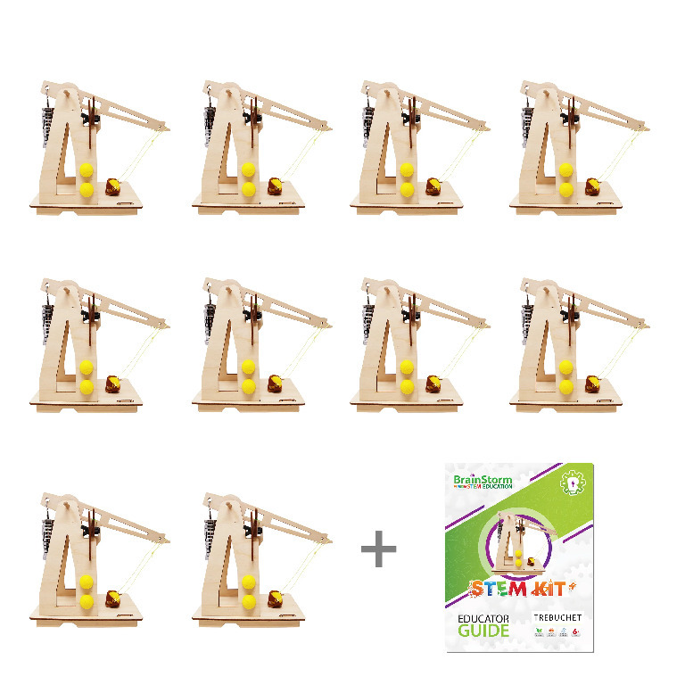 BrainStorm STEM Trebuchet Physics Kit