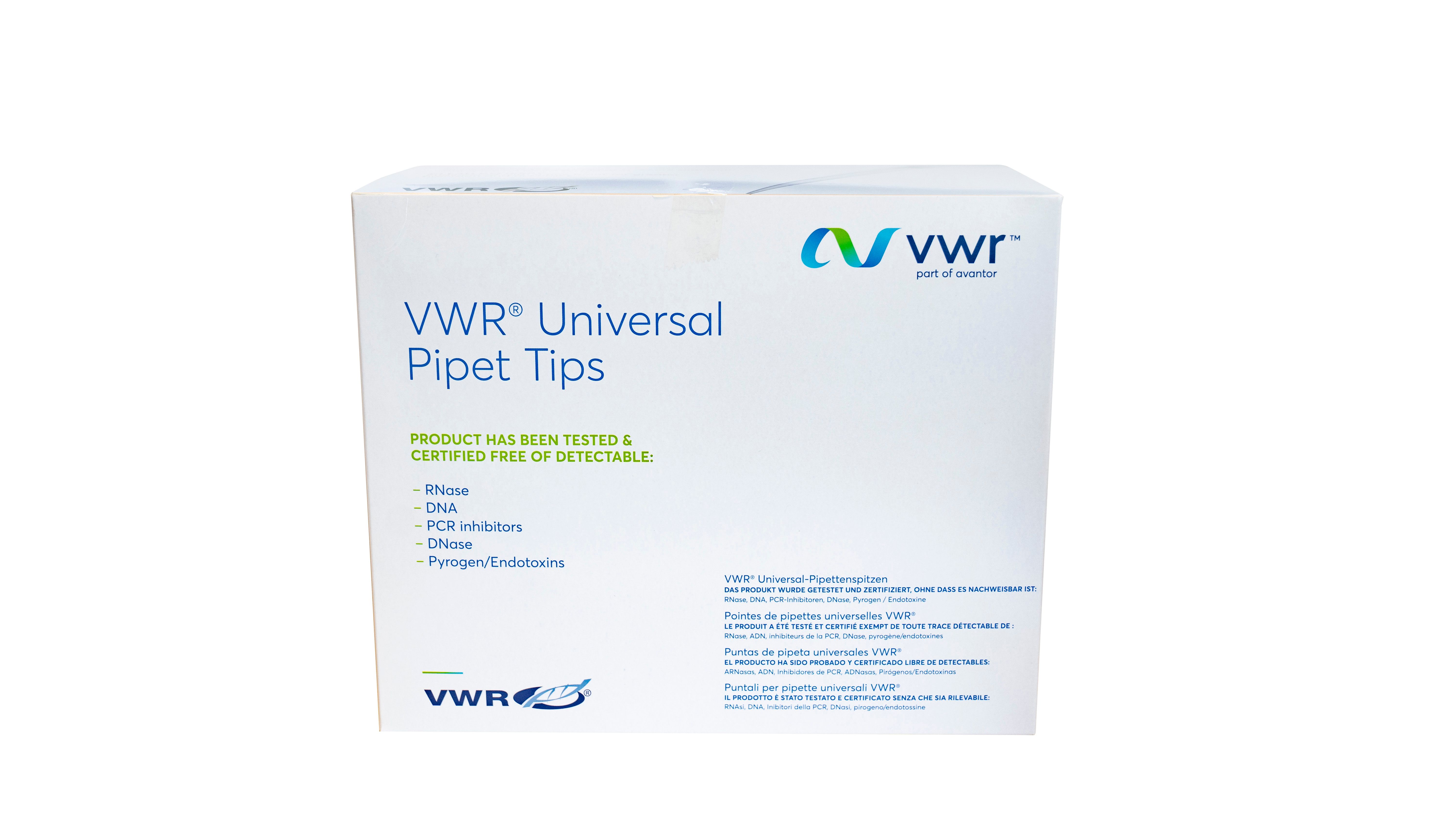 VWR® Universal Low-Retention Pipette Tips