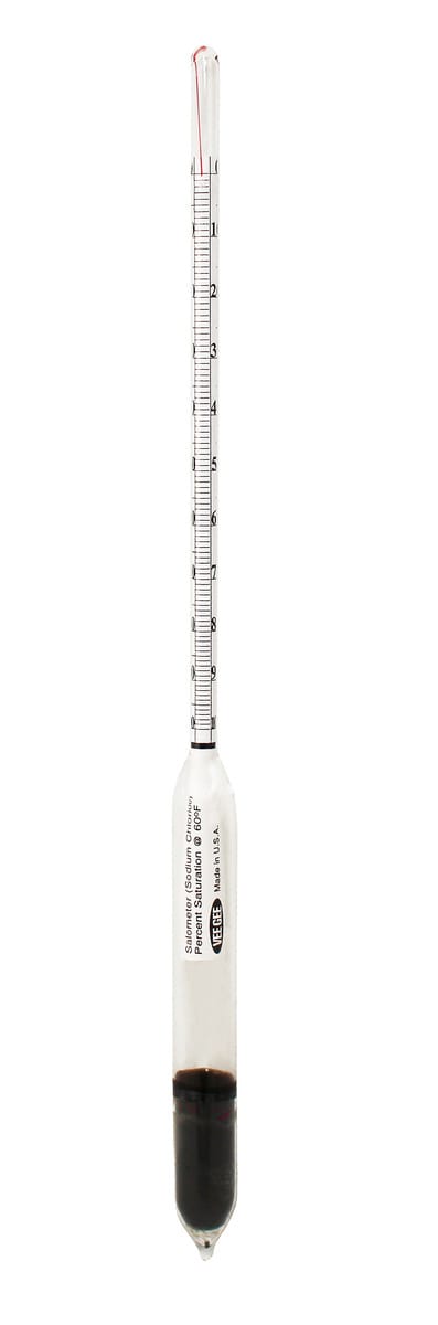 Sodium Chloride Hydrometers