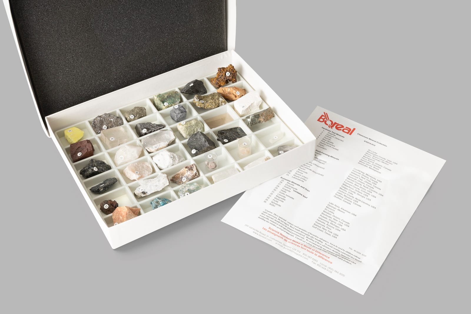Classroom Mineral Collection