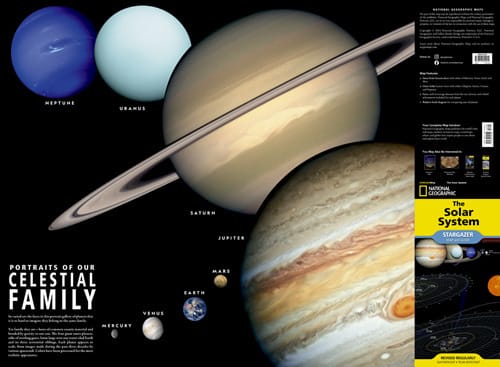 National Geographic® Night Sky Stargazing Maps and Guides