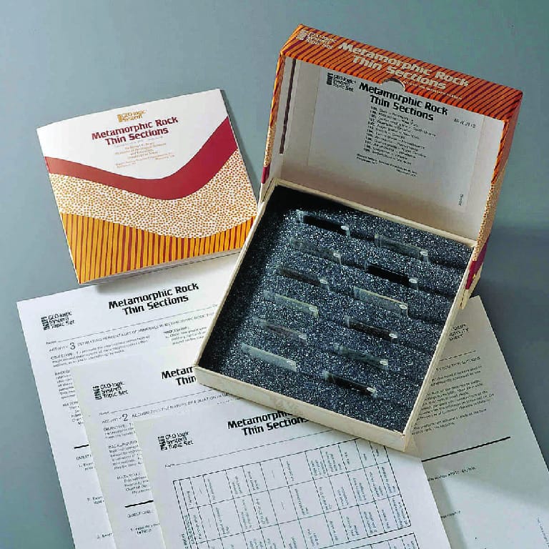 GEO-logic Metamorphic Rocks Thin Section Topic Set