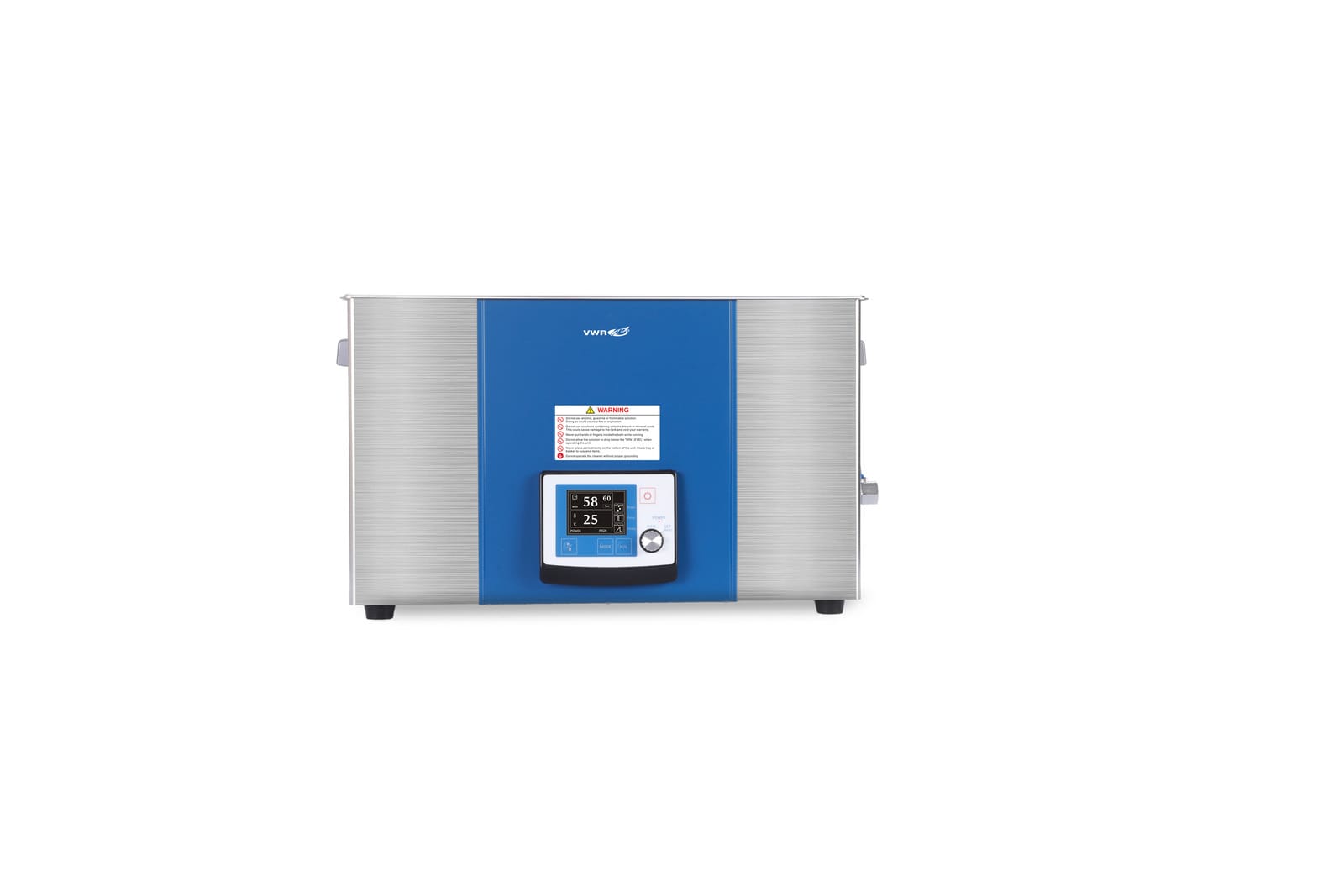 حمام تمیزکننده اولتراسونیک VWR 22.5L، نمایشگر LCD، دگاز، سوئیپ، حالت پالس 1 * 1 اقلام
