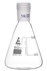Eisco LabGlass® Erlenmeyer Flasks, Graduated with Threaded Joint