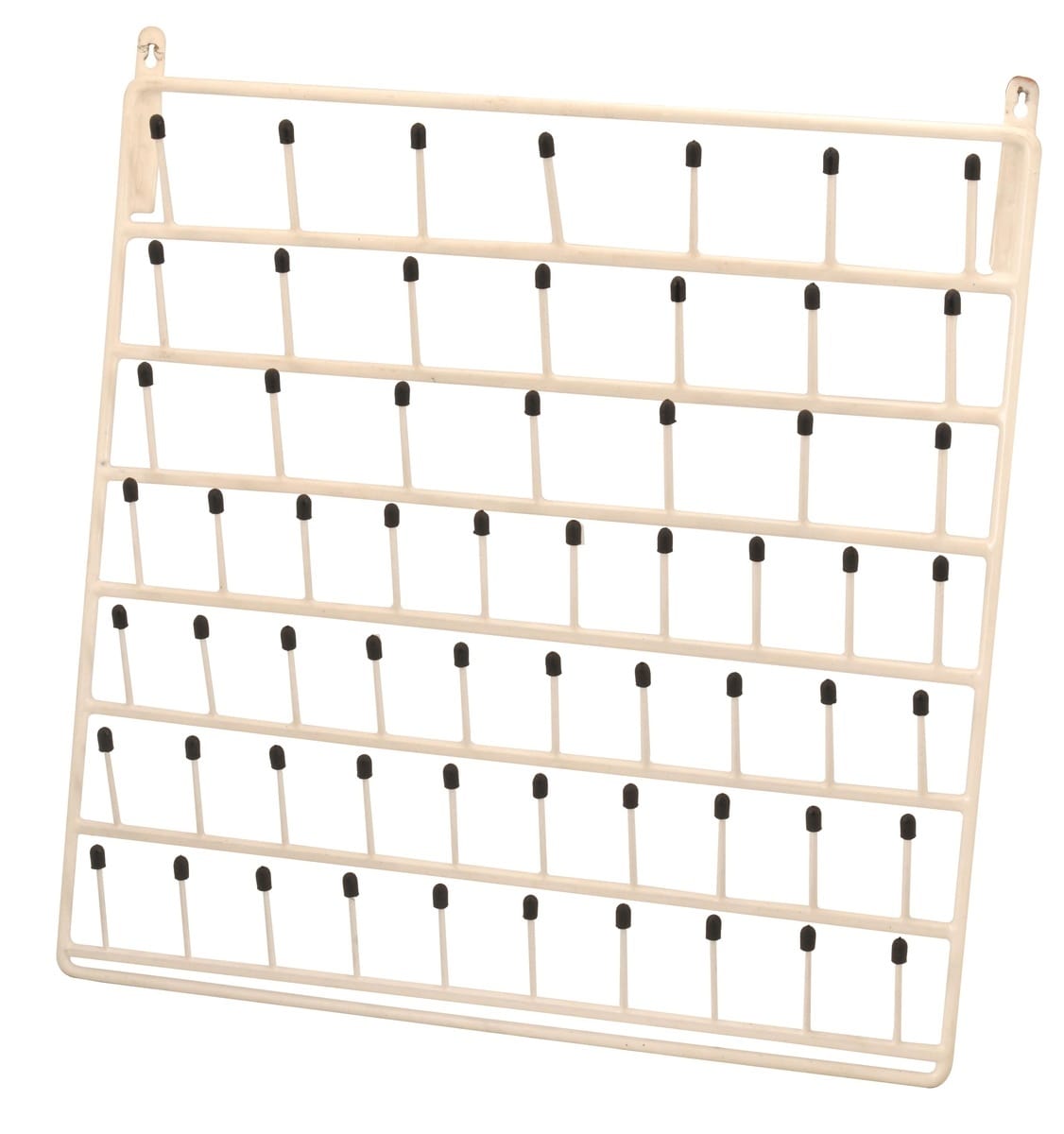 60 Peg Wall Mounted Draining Rack