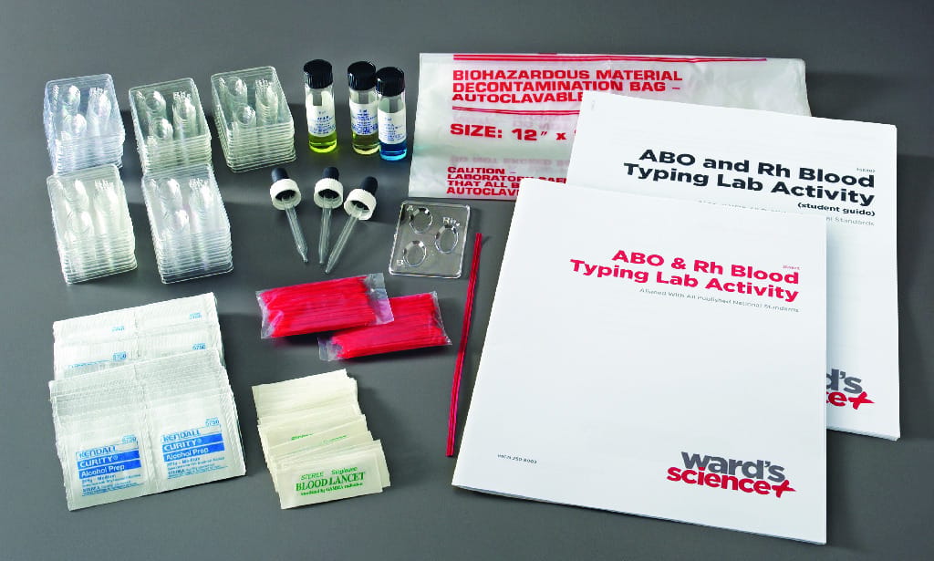 Ward's® ABO and Rh Blood Typing Lab Activity