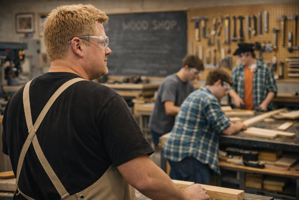 Safer STEM Safety Refresher for CTE Woodshop Teachers