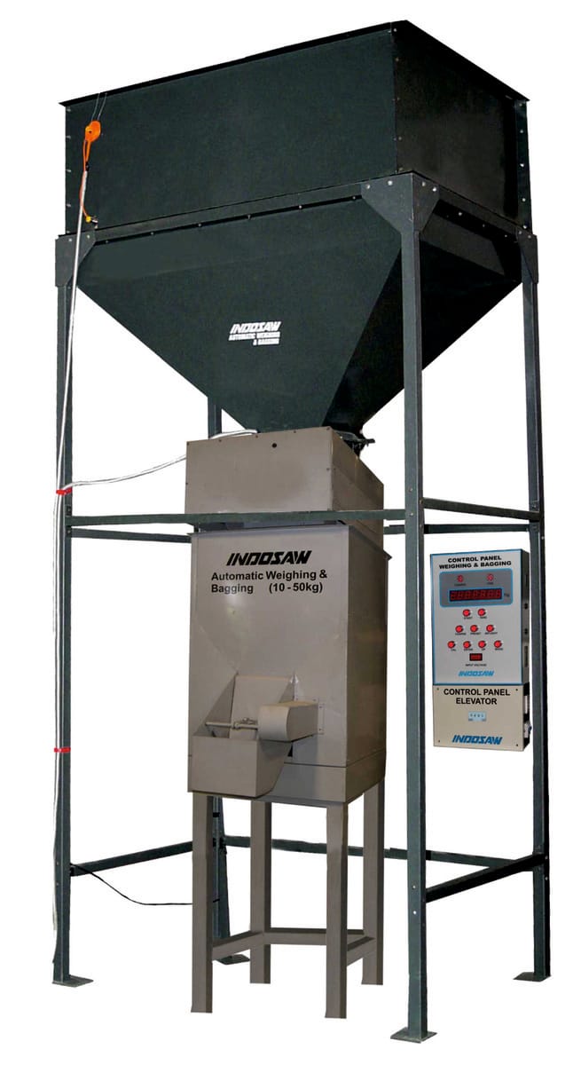 Indosaw Automatic Weighing and Bagging Machine for Accurate Packaging of Grains and Seeds