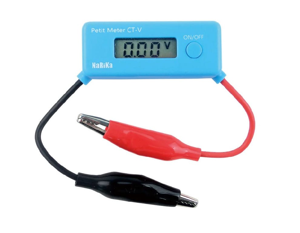 NaRiKa® DC Digital Voltmeter with Connectors