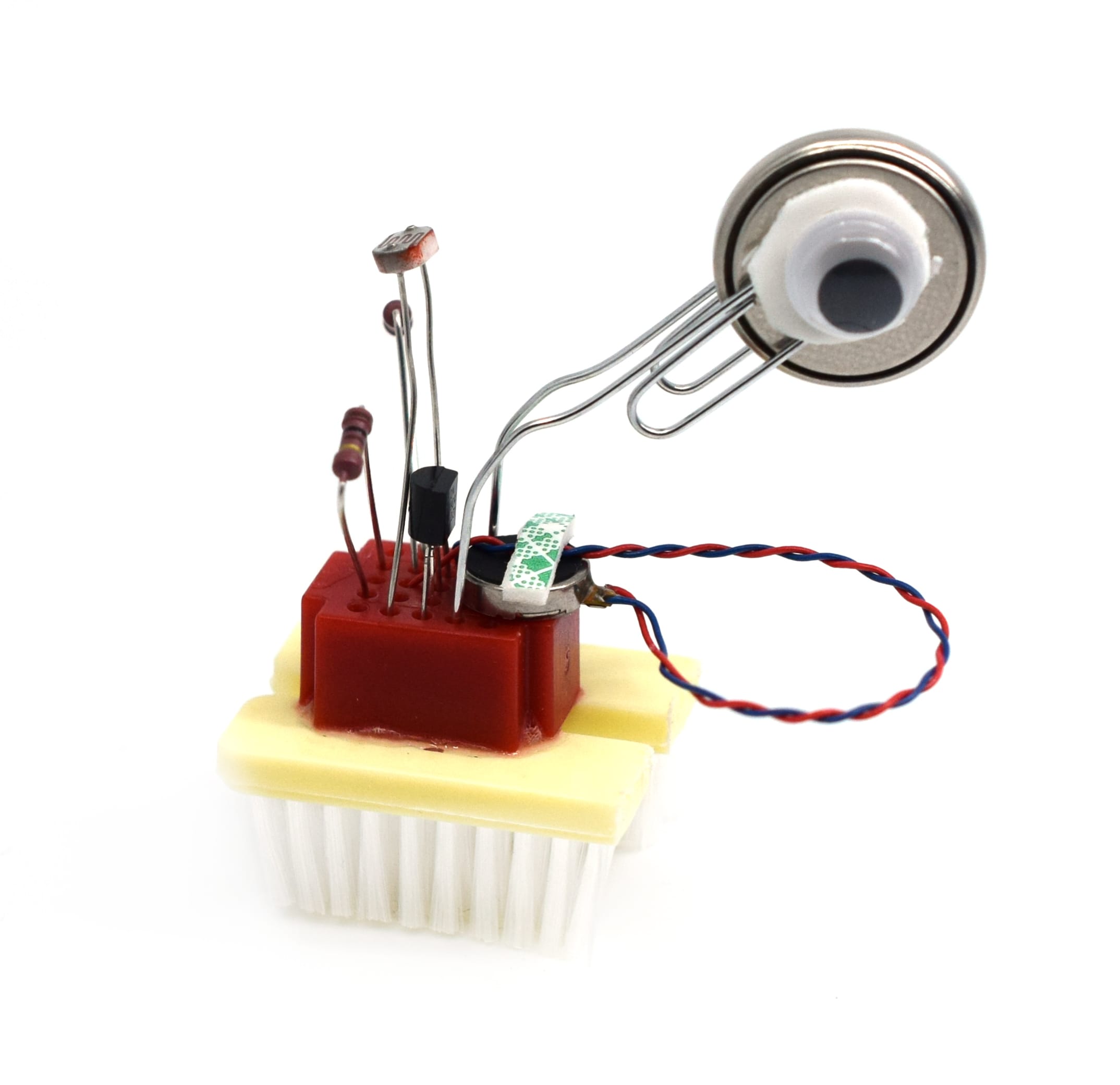 Light Sensitive Bristlebot Kit